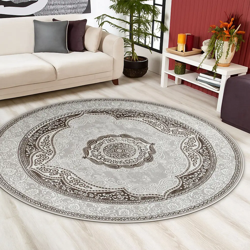 Фото Ковер Avalon Carpet Rimma Lux 36868K полипропилен 200x200 см Daire Cream / Beige Фото Ковер Avalon Carpet Rimma Lux 36868K полипропилен 200x200 см Daire Cream / Beige