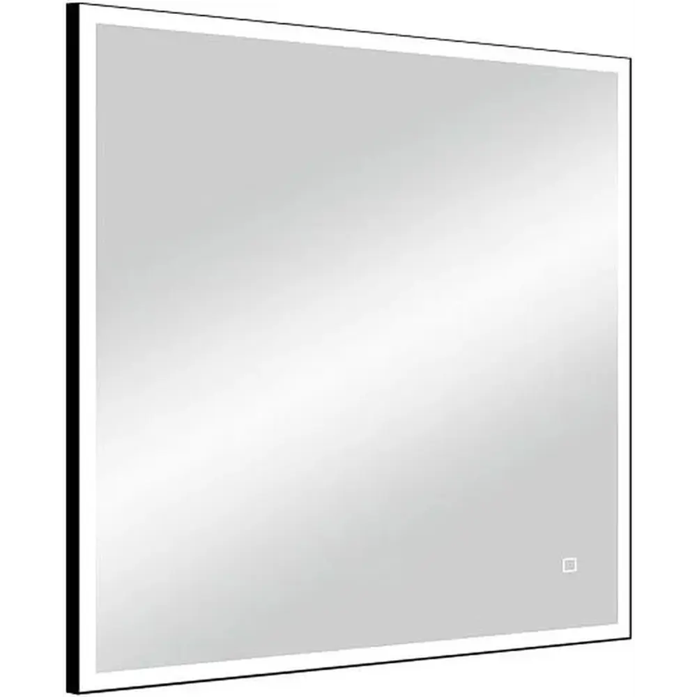 Фото 2 Зеркало для ванной Apeggo Jazmin Led GG90258BL 80x80 с подсветкой реверсивное крепление, черный Фото 2 Зеркало для ванной Apeggo Jazmin Led GG90258BL 80x80 с подсветкой реверсивное крепление, черный