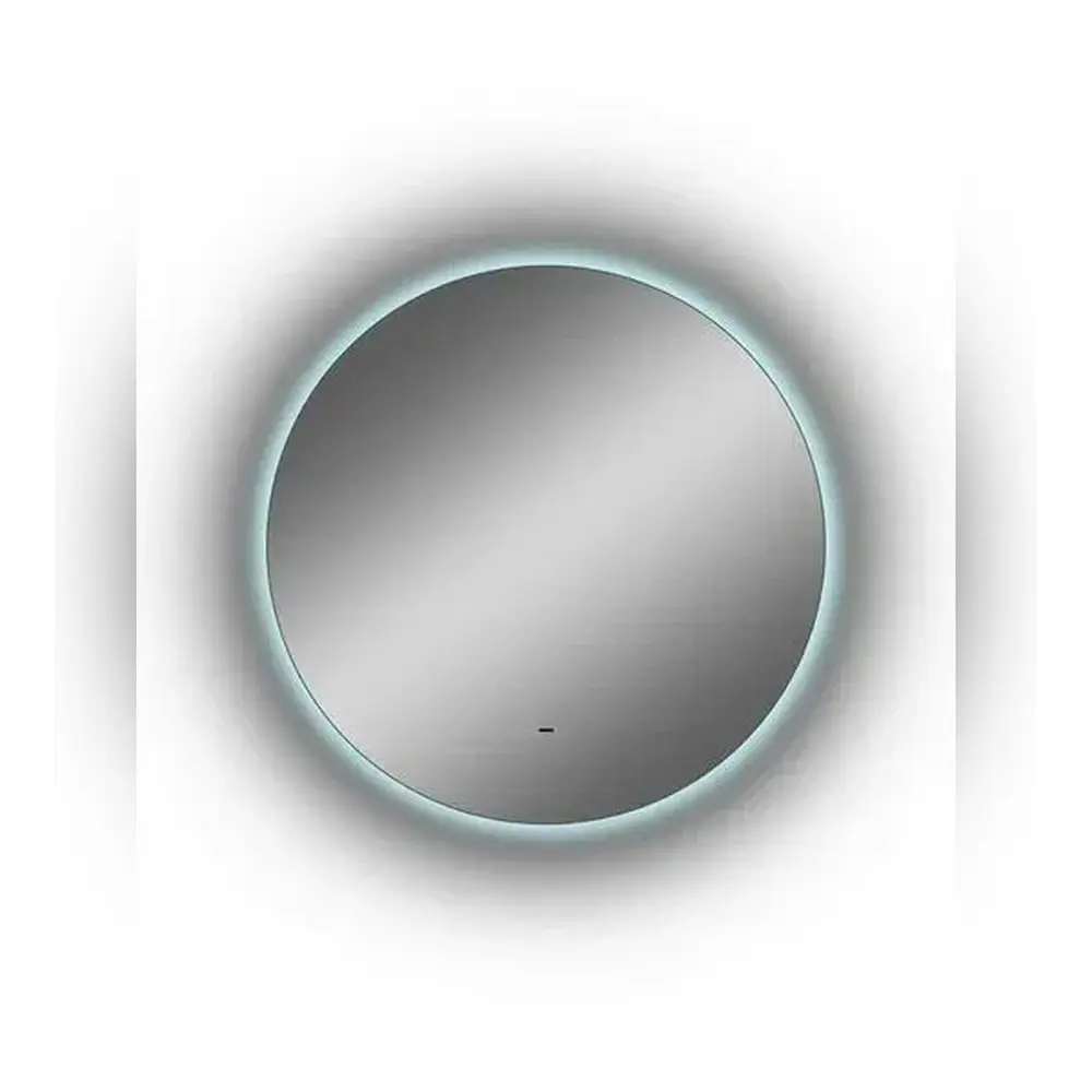 Фото Зеркало для ванной Apeggo Adela Led GG90016 D80 с бесконтактным сенсором, подогревом, холодная подсветка Фото Зеркало для ванной Apeggo Adela Led GG90016 D80 с бесконтактным сенсором, подогревом, холодная подсветка