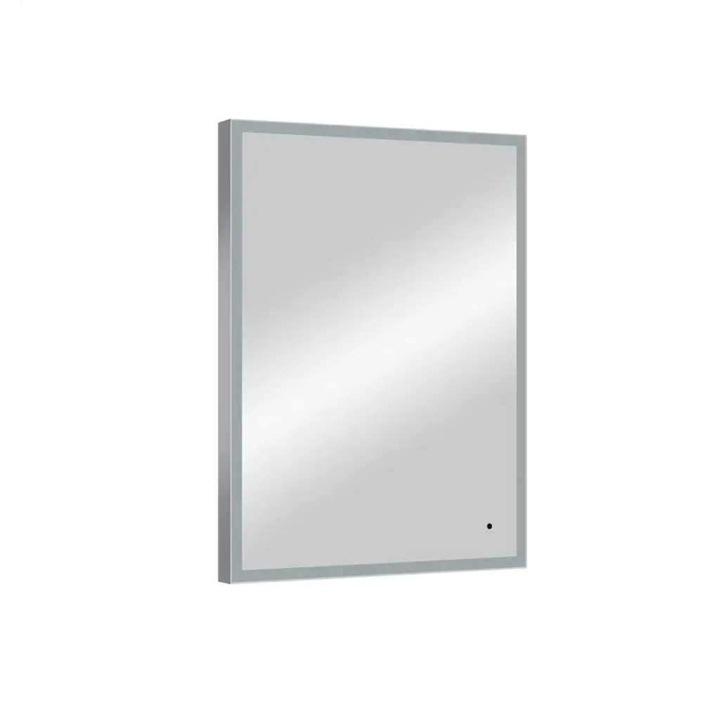 Фото 2 Зеркало для ванной Apeggo Jazmin Led GG90260GR 60x80 с подсветкой реверсивное крепление, серый Фото 2 Зеркало для ванной Apeggo Jazmin Led GG90260GR 60x80 с подсветкой реверсивное крепление, серый