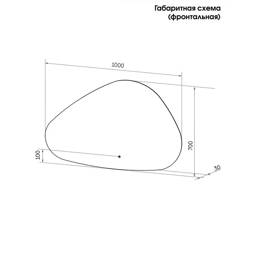 Фото 3 Зеркало для ванной Apeggo Mirella Led GG90310 100x70 с подсветкой Фото 3 Зеркало для ванной Apeggo Mirella Led GG90310 100x70 с подсветкой