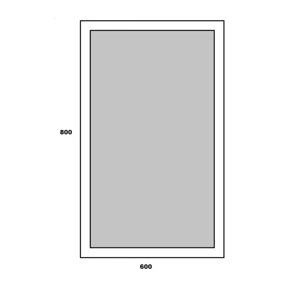 Фото 3 Зеркало для ванной Apeggo Jazmin Led GG90257BL 60x80 с подсветкой реверсивное крепление, черный Фото 3 Зеркало для ванной Apeggo Jazmin Led GG90257BL 60x80 с подсветкой реверсивное крепление, черный