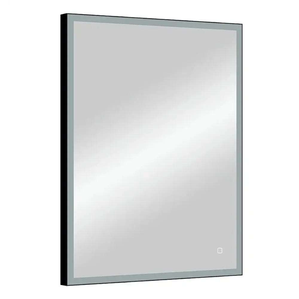 Фото 2 Зеркало для ванной Apeggo Jazmin Led GG90257BL 60x80 с подсветкой реверсивное крепление, черный Фото 2 Зеркало для ванной Apeggo Jazmin Led GG90257BL 60x80 с подсветкой реверсивное крепление, черный