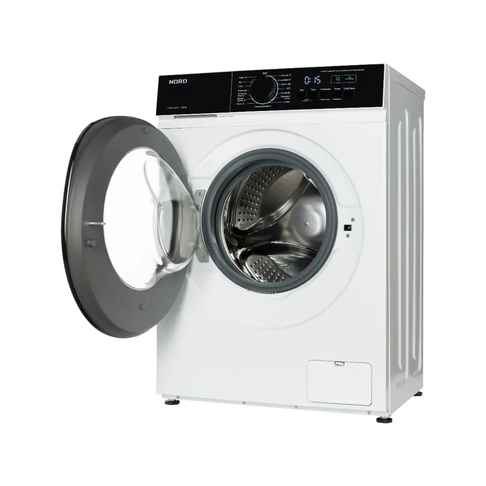 Фото 17 Стиральная машина Nord I-wsb 8120 w 59.5x85x48 см 8 кг цвет белый, черный Фото 17 Стиральная машина Nord I-wsb 8120 w 59.5x85x48 см 8 кг цвет белый, черный