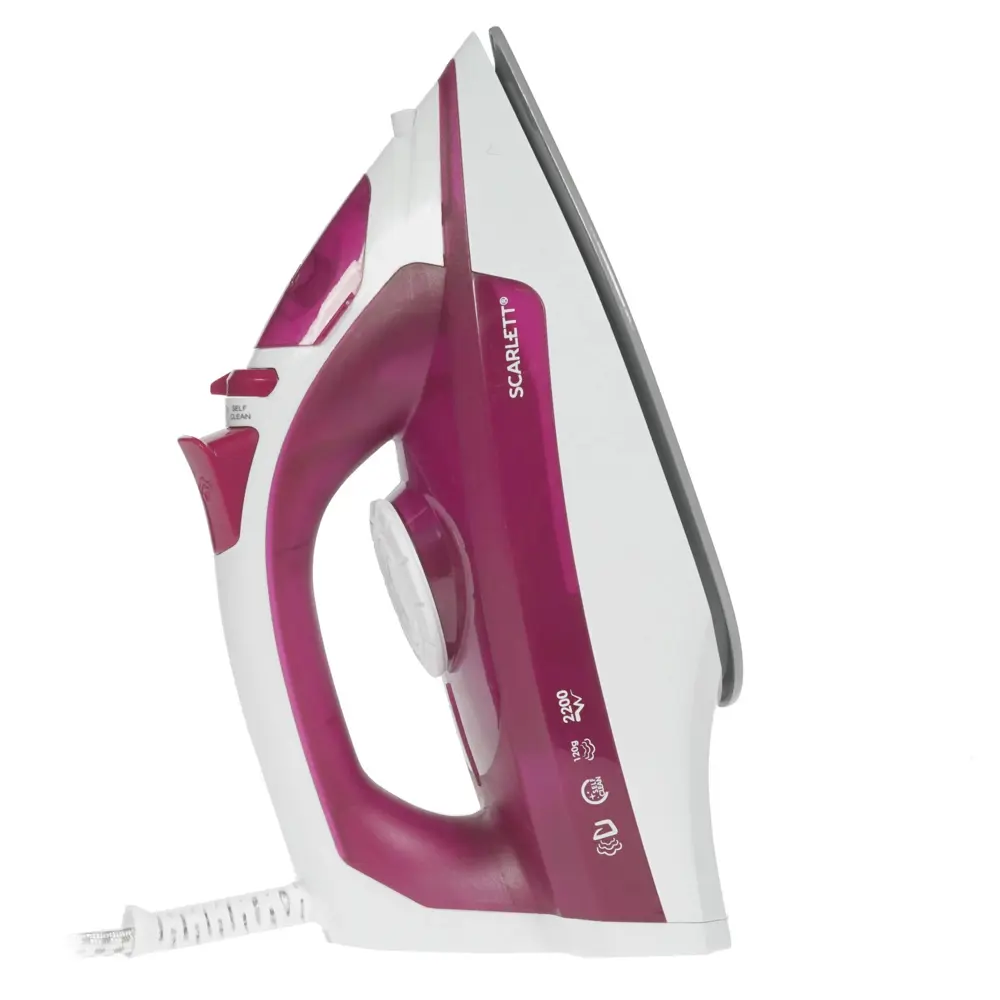 Фото 9 Паровой утюг Scarlett SC-SI30K25 0.25 л 2200 Вт цвет розовый Фото 9 Паровой утюг Scarlett SC-SI30K25 0.25 л 2200 Вт цвет розовый