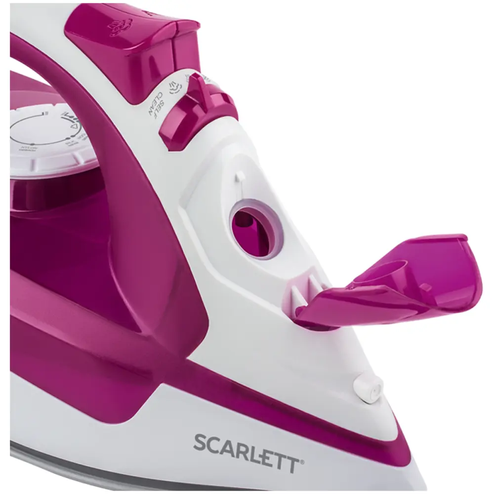 Фото 8 Паровой утюг Scarlett SC-SI30K25 0.25 л 2200 Вт цвет розовый Фото 8 Паровой утюг Scarlett SC-SI30K25 0.25 л 2200 Вт цвет розовый