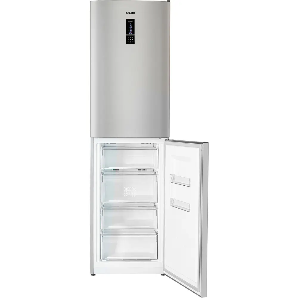 Фото 8 Отдельностоящий холодильник Atlant ХМ 4625-189 ND 59.5x206.8 см цвет серебристый Фото 8 Отдельностоящий холодильник Atlant ХМ 4625-189 ND 59.5x206.8 см цвет серебристый
