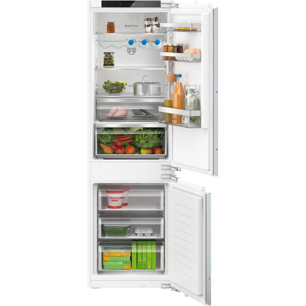 Фото Встраиваемый холодильник Bosch KIN86VFE0 54.1x177.2 см цвет белый Фото Встраиваемый холодильник Bosch KIN86VFE0 54.1x177.2 см цвет белый