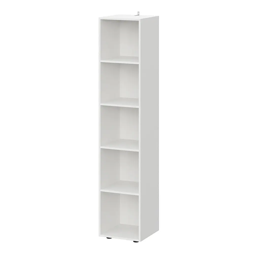 Фото 3 Шкаф распашной Арника Пенал ПН 11 с 1 дверью 40x193.7x40 см ЛДСП цвет белый