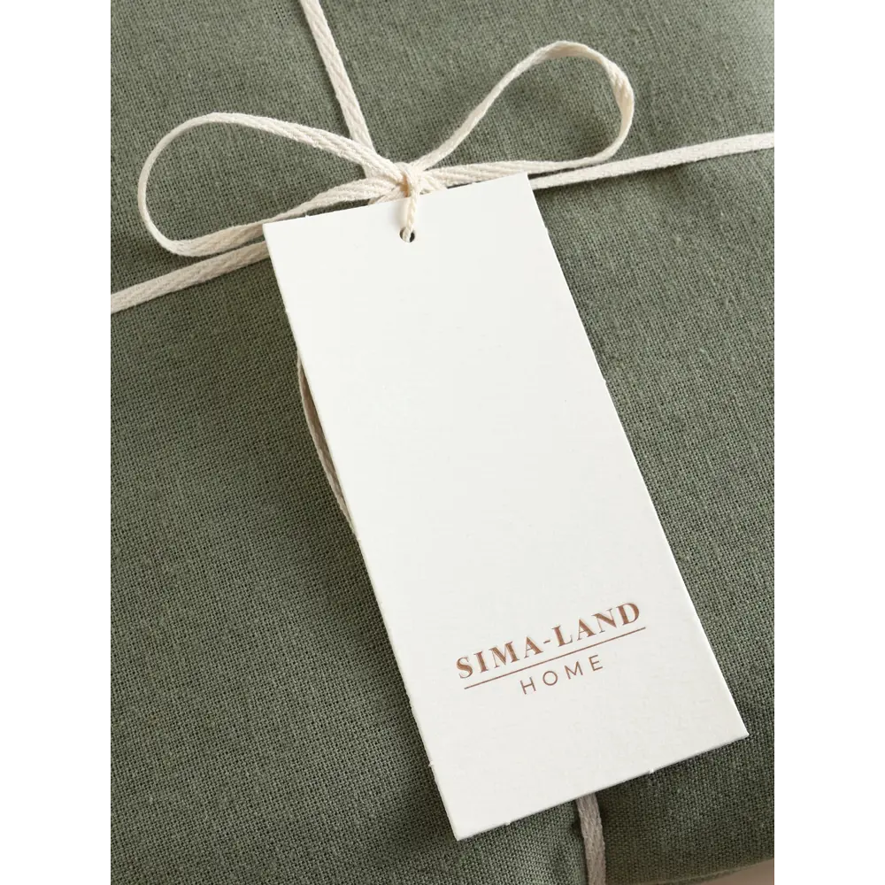 Фото 6 Простыня Sima-land home Linen collection 200x220 см хлопок без резинки цвет зеленый Фото 6 Простыня Sima-land home Linen collection 200x220 см хлопок без резинки цвет зеленый