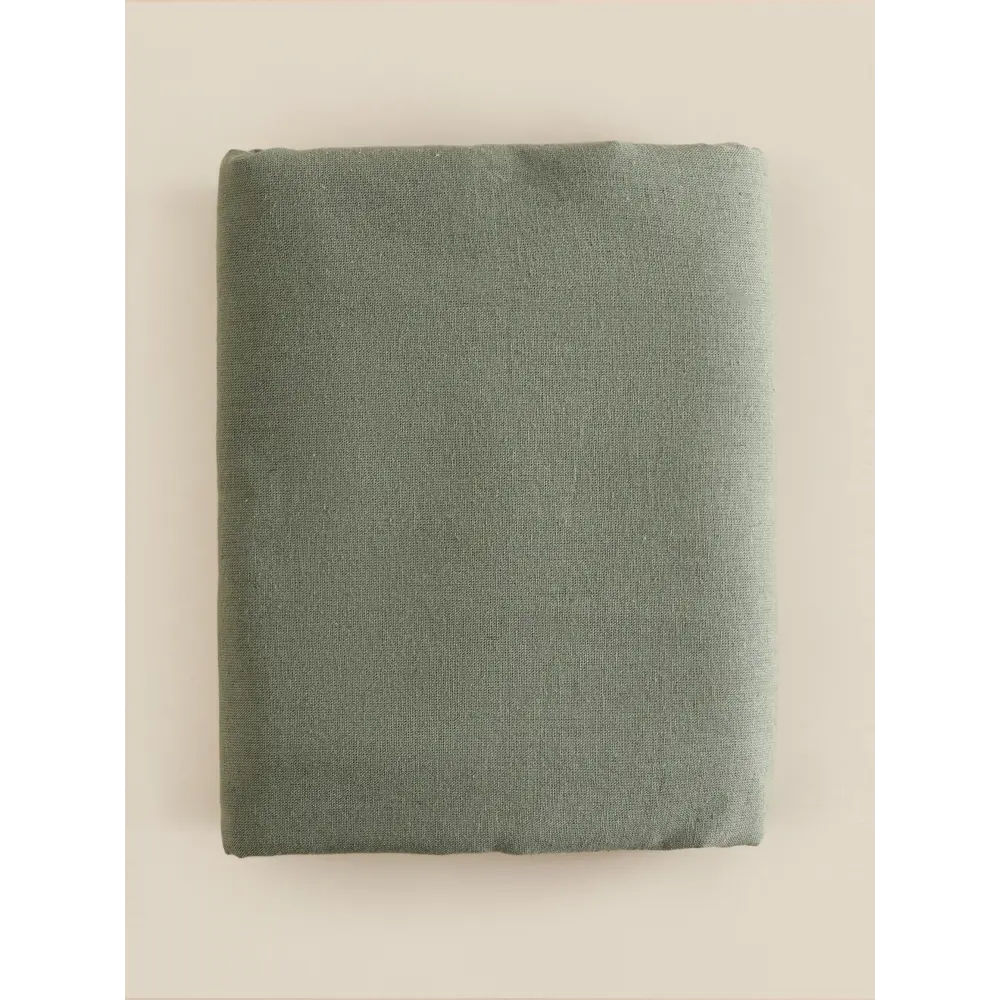 Фото 7 Простыня Sima-land home Linen collection 200x220 см хлопок без резинки цвет зеленый Фото 7 Простыня Sima-land home Linen collection 200x220 см хлопок без резинки цвет зеленый