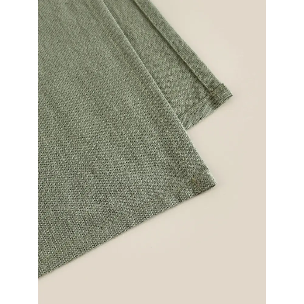 Фото 8 Простыня Sima-land home Linen collection 200x220 см хлопок без резинки цвет зеленый Фото 8 Простыня Sima-land home Linen collection 200x220 см хлопок без резинки цвет зеленый