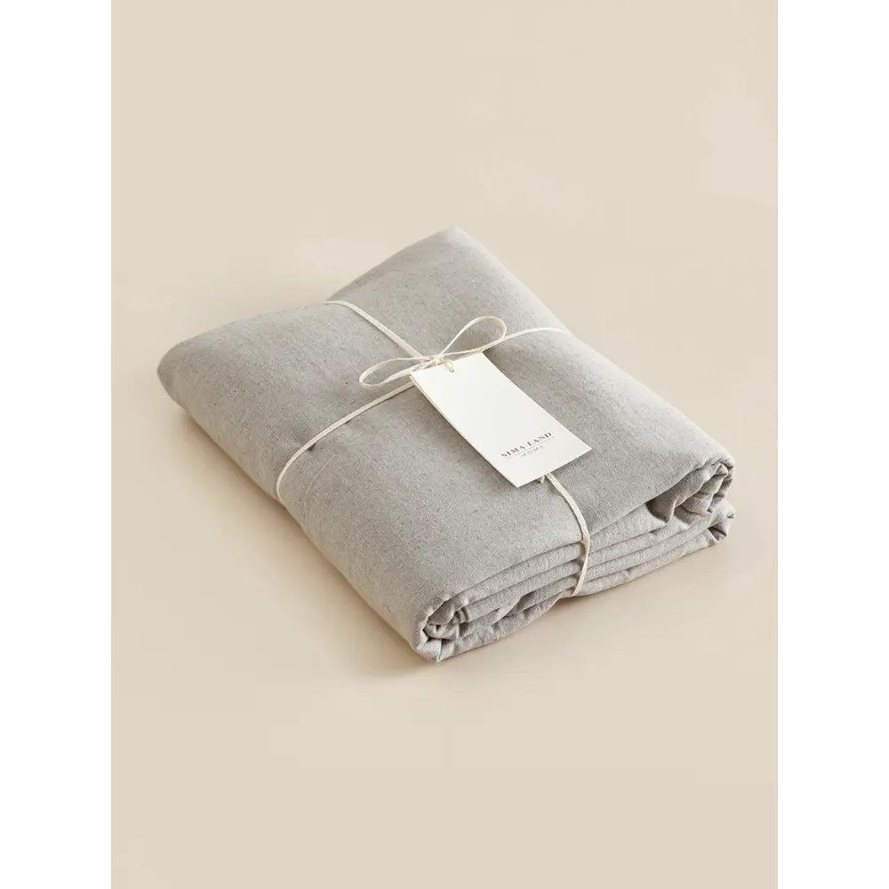 Фото 5 Простыня Sima-land home Linen collection 10856999 180x214 см хлопок на резинке цвет бежевый Фото 5 Простыня Sima-land home Linen collection 10856999 180x214 см хлопок на резинке цвет бежевый