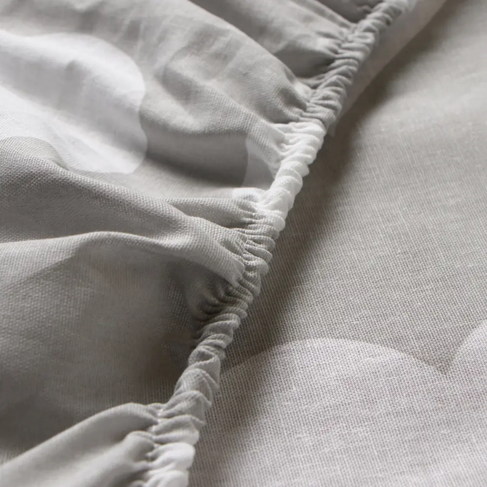 Фото 3 Простыня Этель Heart 200x220 см хлопок на резинке цвет разноцветный