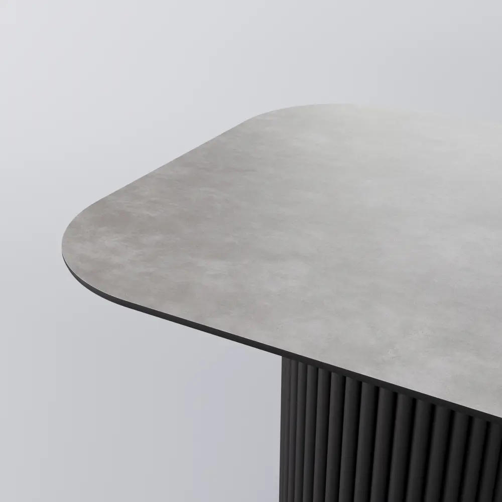 Фото 4 Стол прямоугольный Столбург 200x200 см керамогранит цвет камень светлый Фото 4 Стол прямоугольный Столбург 200x200 см керамогранит цвет камень светлый