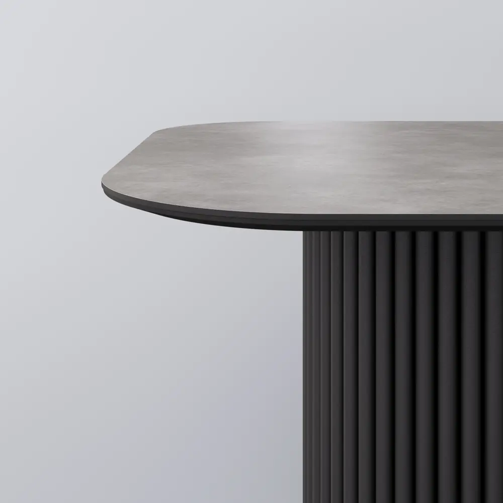 Фото 3 Стол прямоугольный Столбург 200x200 см керамогранит цвет камень светлый Фото 3 Стол прямоугольный Столбург 200x200 см керамогранит цвет камень светлый