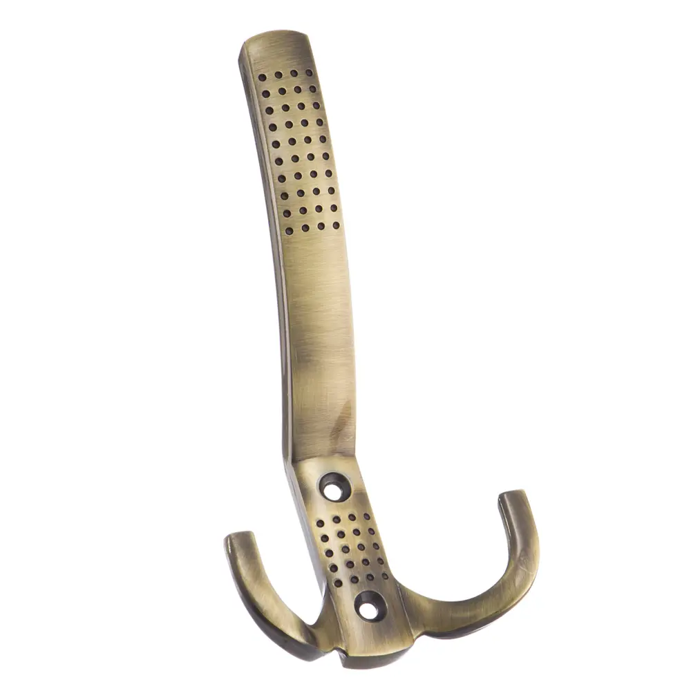 Фото Крючок мебельный трехрожковый Kerron античная бронза KR-0071-AB 3 шт. Фото Крючок мебельный трехрожковый Kerron античная бронза KR-0071-AB 3 шт.