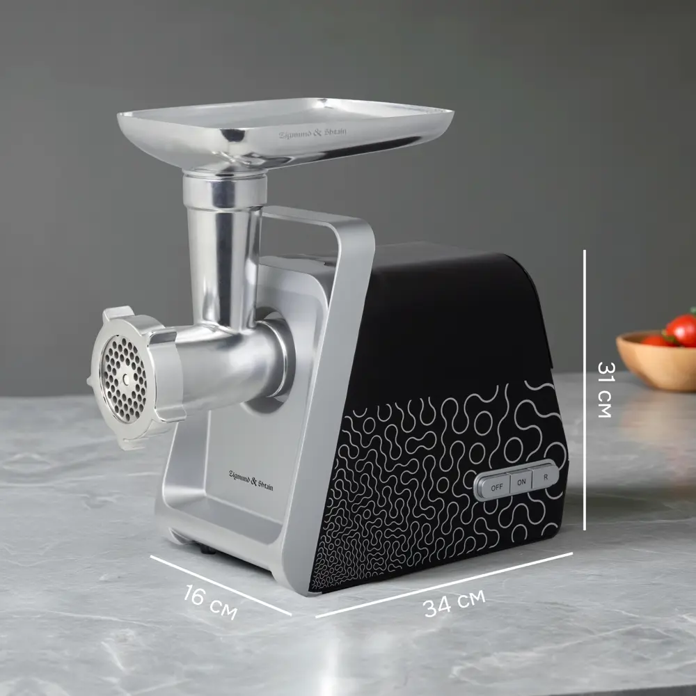 Фото 12 Мясорубка электрическая Zigmund & shtain ZMG-044 2300 Вт цвет черный Фото 12 Мясорубка электрическая Zigmund & shtain ZMG-044 2300 Вт цвет черный