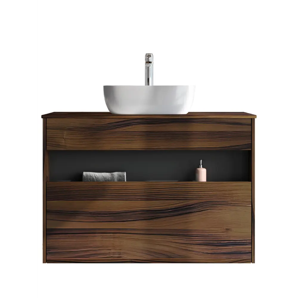 Фото 10 Тумба с раковиной и столешницей в ванную AM.PM Func 100 см накладная раковина 45 см дуб текстурированный Фото 10 Тумба с раковиной и столешницей в ванную AM.PM Func 100 см накладная раковина 45 см дуб текстурированный