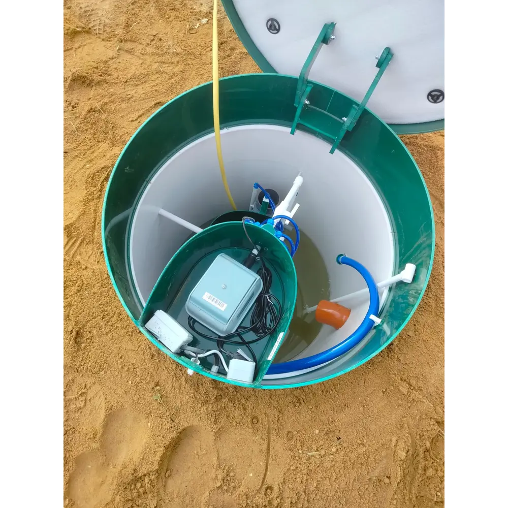 Фото 5 Септик Септон Самотечный выброс воды 320л 1000л/сутки белый Фото 5 Септик Септон Самотечный выброс воды 320л 1000л/сутки белый