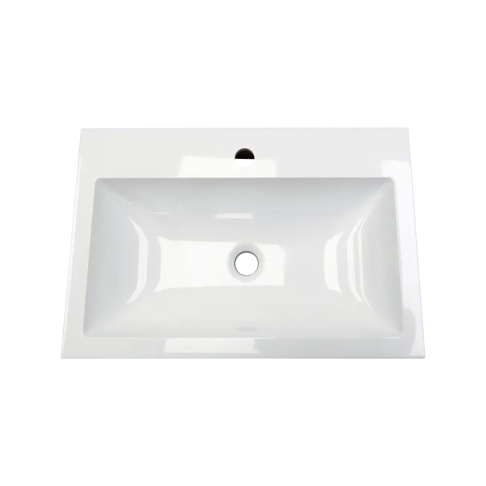 Фото 14 Тумба с раковиной напольная Toppus 9811.042 59см цвет графит матовый раковина Art 60