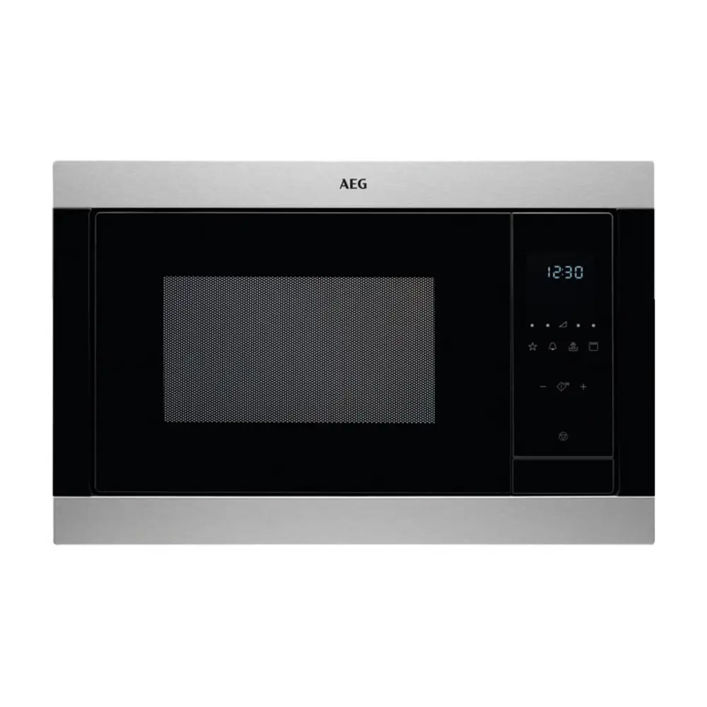Фото Встраиваемая микроволновая печь Aeg MSB2547D-M 423495 25 л 59.5x38.8x40 см цвет черный, нержавеющая сталь Фото Встраиваемая микроволновая печь Aeg MSB2547D-M 423495 25 л 59.5x38.8x40 см цвет черный, нержавеющая сталь