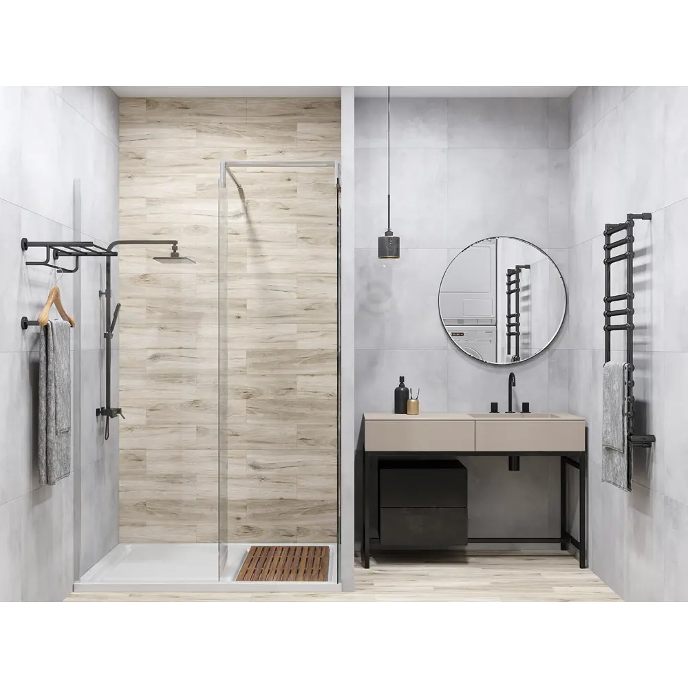 Фото 4 Керамогранит Eurotile Millenium 7930138704545 60x60см цвет серый / серебристый Фото 4 Керамогранит Eurotile Millenium 7930138704545 60x60см цвет серый / серебристый
