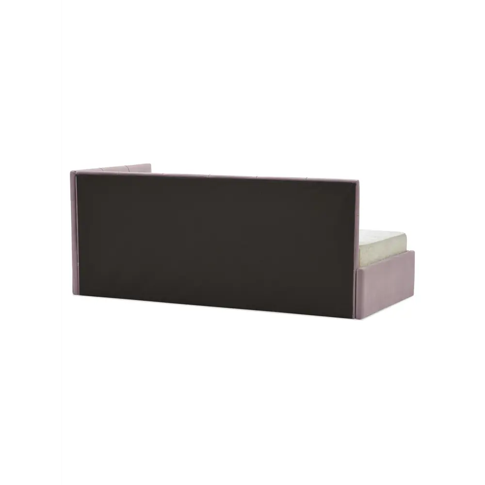 Фото 16 Кровать Ладья Келсо 214x85x101 см ЛДСП цвет сиренево-розовый