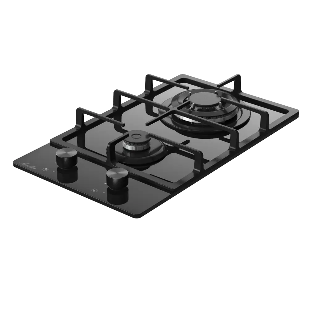Фото 8 Газовая варочная панель Monsher MGG 33 Noir 30 см 2 конфорки цвет черный Фото 8 Газовая варочная панель Monsher MGG 33 Noir 30 см 2 конфорки цвет черный