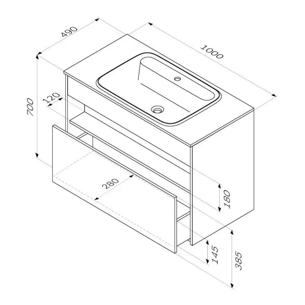 Фото 10 Тумба под раковину Am.pm M8FFUX1001WG Func 100 см белый глянец Фото 10 Тумба под раковину Am.pm M8FFUX1001WG Func 100 см белый глянец