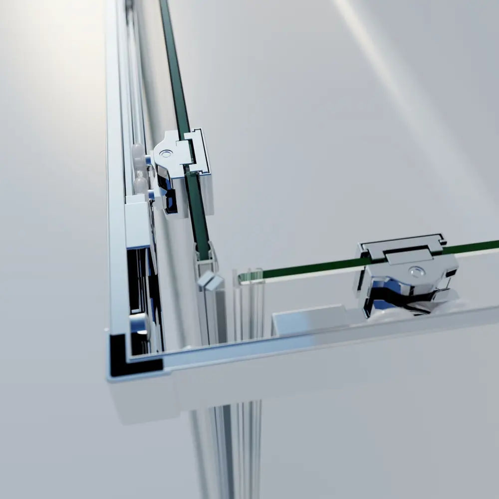 Фото 5 Душевой уголок Vincea Rapid-N VSS-3RN прямоугольный 110x100см хромированный профиль эффект стекла прозрачное закаленное стекло Фото 5 Душевой уголок Vincea Rapid-N VSS-3RN прямоугольный 110x100см хромированный профиль эффект стекла прозрачное закаленное стекло