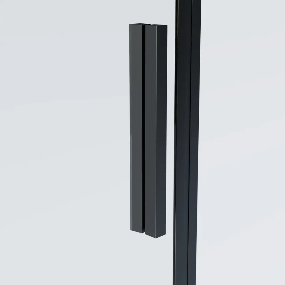 Фото 6 Душевой уголок Vincea Soft 2 VSR-3SO2 прямоугольный 110x90см черный профиль эффект стекла прозрачное закаленное стекло