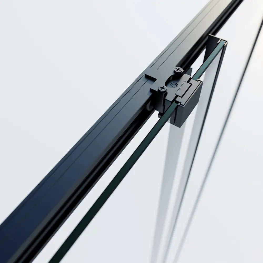 Фото 5 Душевой уголок Vincea Rapid-N VSS-3RN квадратный 80x80см черный профиль эффект стекла прозрачное закаленное стекло Фото 5 Душевой уголок Vincea Rapid-N VSS-3RN квадратный 80x80см черный профиль эффект стекла прозрачное закаленное стекло