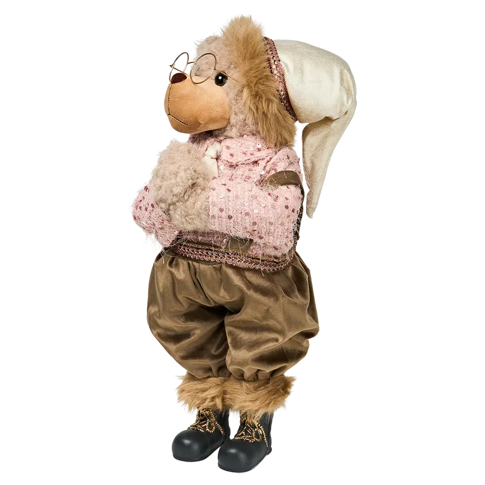 Фото Фигура декоративная KREAFORTA Медведь 55 см коричневый