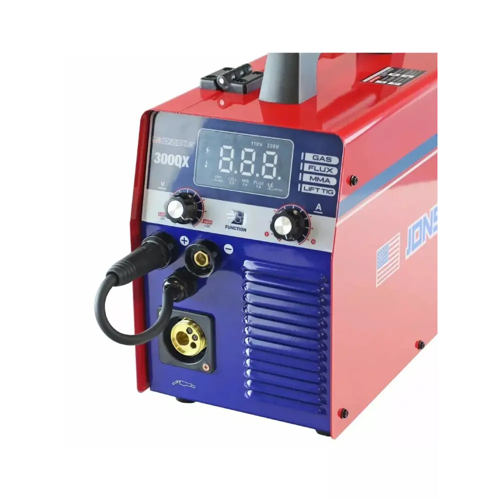 Фото 4 Сварочный полуавтомат инверторный Jonser 300QX, 300 А, до 4 мм Фото 4 Сварочный полуавтомат инверторный Jonser 300QX, 300 А, до 4 мм