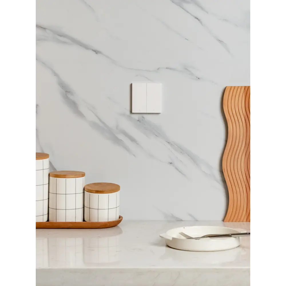 Фото 8 Умный выключатель встраиваемый Aqara H1 WS-EUK02 1 клавиша цвет белый Фото 8 Умный выключатель встраиваемый Aqara H1 WS-EUK02 1 клавиша цвет белый