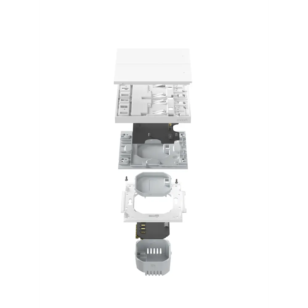 Фото 16 Умный выключатель встраиваемый Aqara H1 WS-EUK02 1 клавиша цвет белый Фото 16 Умный выключатель встраиваемый Aqara H1 WS-EUK02 1 клавиша цвет белый