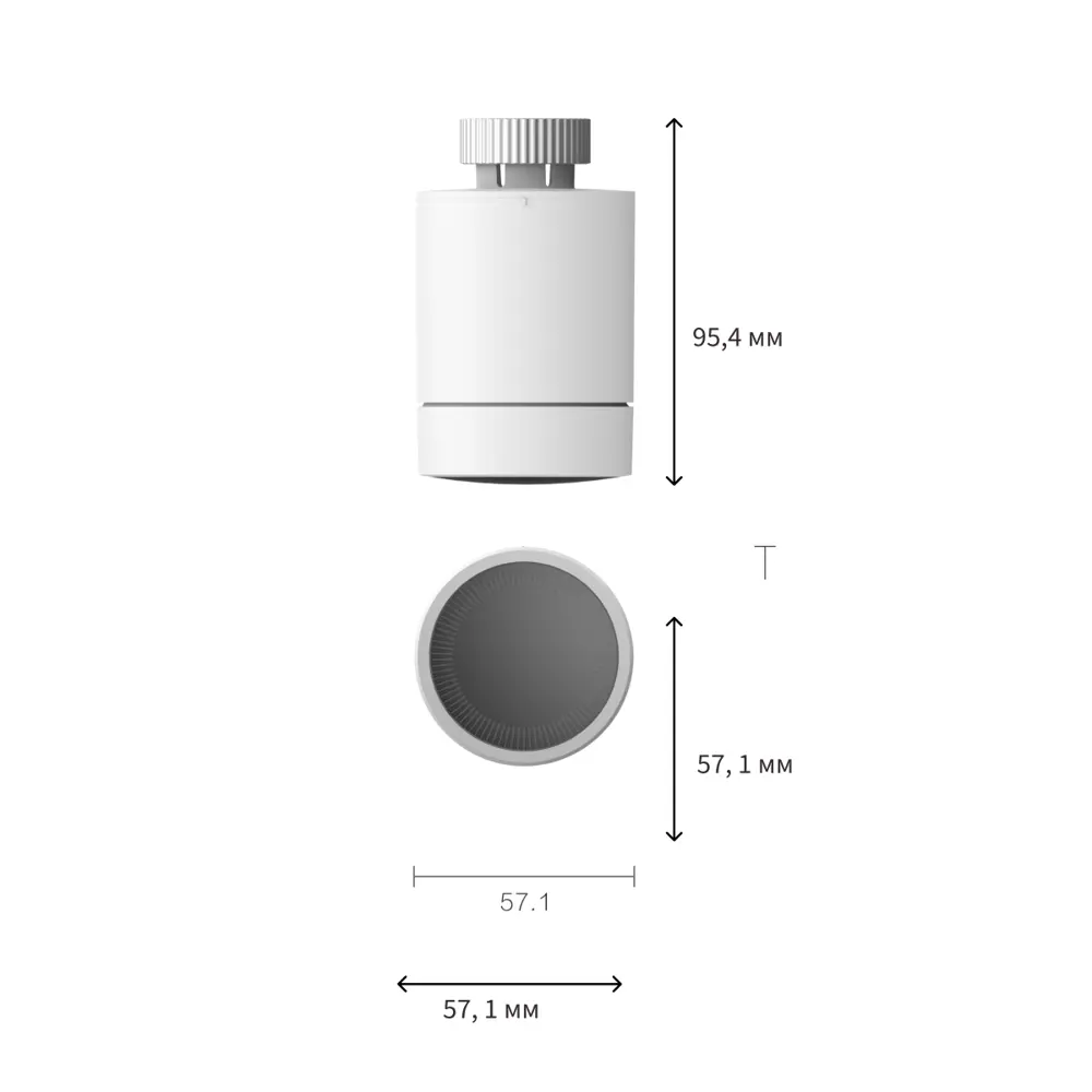Фото 12 Термостат для радиатора Aqara Smart Radiator Thermostat E1 SRTS-A01 белый Фото 12 Термостат для радиатора Aqara Smart Radiator Thermostat E1 SRTS-A01 белый