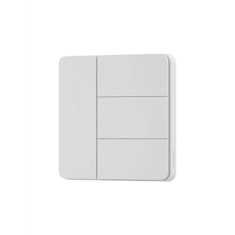 Фото 22 Умный выключатель встраиваемый Aqara ZNQBKG44LM_wh 3 клавиши цвет белый