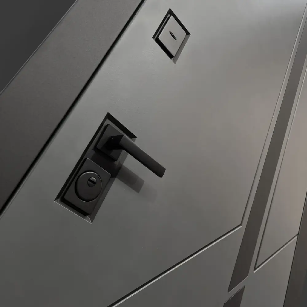 Фото 2 Входная дверь Bunker Бункер BN-12 правый 205x88см цвет веллюто оскуро/белый софт с панелью ФЛ-291 Фото 2 Входная дверь Bunker Бункер BN-12 правый 205x88см цвет веллюто оскуро/белый софт с панелью ФЛ-291