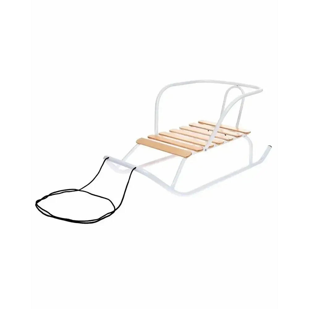 Фото Санки Nika Ветерок 1 белый 81.5x99 см до 25 кг