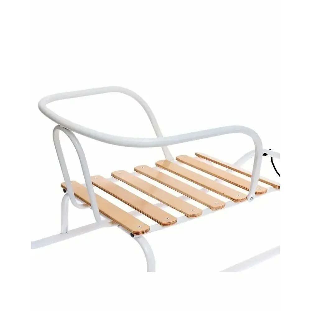 Фото 3 Санки Nika Ветерок 1 белый 81.5x99 см до 25 кг