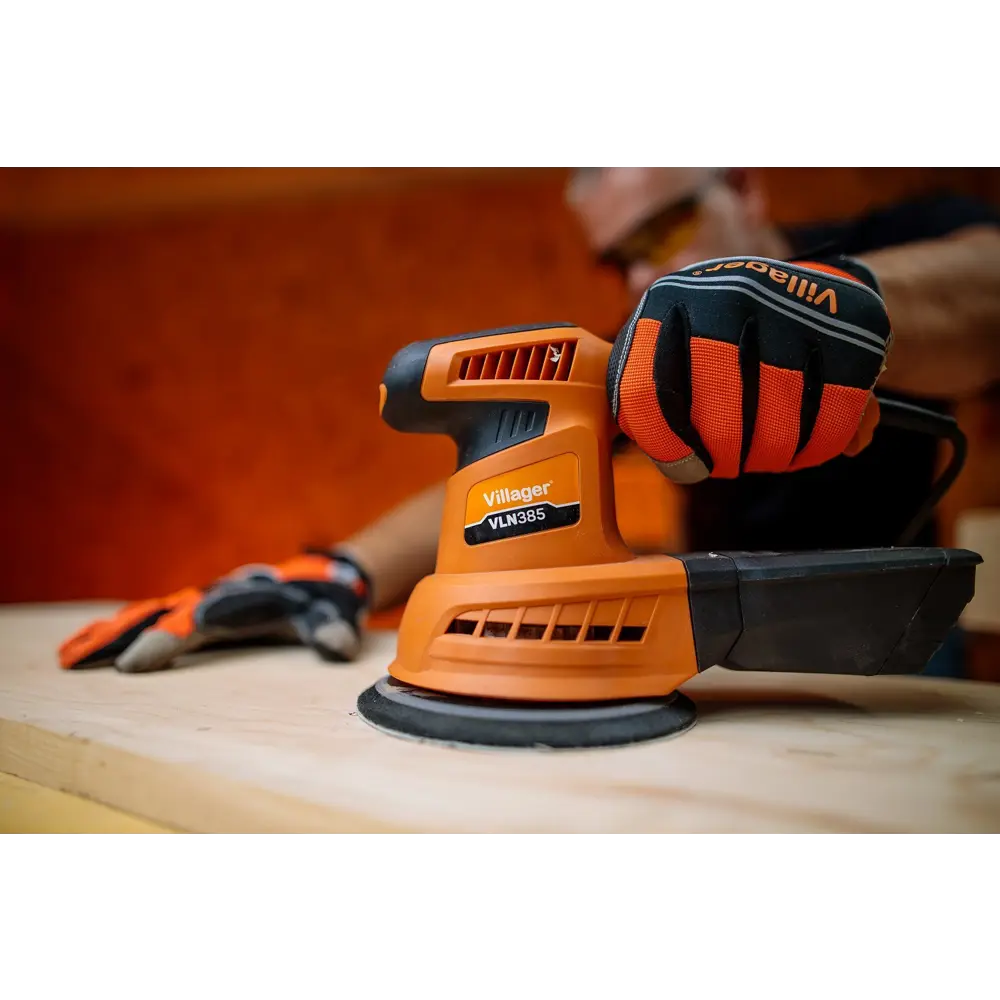 Фото 4 Электрическая орбитальная шлифовальная машина Villager VLN 385 Фото 4 Электрическая орбитальная шлифовальная машина Villager VLN 385