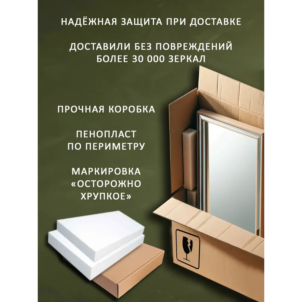 Фото 8 Интерьерное зеркало Alias qrf1706022b 60x170 см