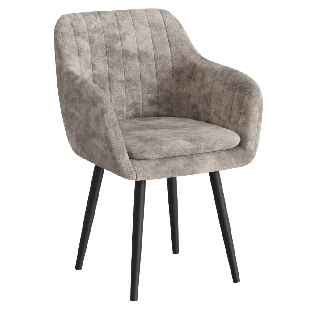 Фото 2 Стул ТРЕВИС XL Столбург ткань Блис 46 какао / каркас стелс черный металл Фото 2 Стул ТРЕВИС XL Столбург ткань Блис 46 какао / каркас стелс черный металл