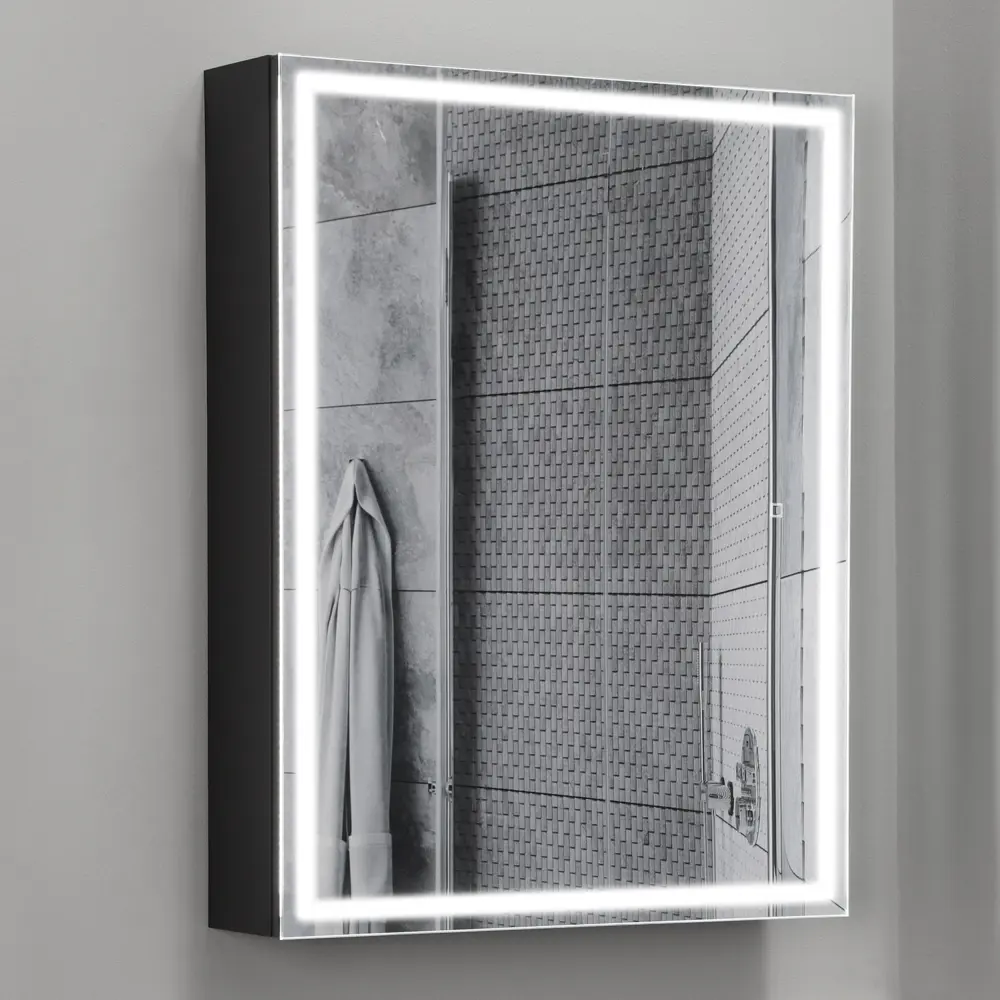 Фото 17 Шкаф для ванной комнаты Итана 4657826229649 с подсветкой 79x60см Фото 17 Шкаф для ванной комнаты Итана 4657826229649 с подсветкой 79x60см