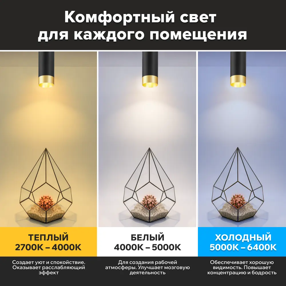 Фото 3 Набор ламп светодиодных Wolta 25YMR16-220-7.5GU5.3 GU5.3 175-250 В 7.5 Вт спот матовый 625 Лм теплый белый свет 10 шт Фото 3 Набор ламп светодиодных Wolta 25YMR16-220-7.5GU5.3 GU5.3 175-250 В 7.5 Вт спот матовый 625 Лм теплый белый свет 10 шт