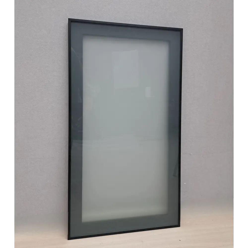 Фото 7 Фасад-витрина для шкафа Найди 71.7x39.7 см алюминий и стекло цвет черный муар Фото 7 Фасад-витрина для шкафа Найди 71.7x39.7 см алюминий и стекло цвет черный муар