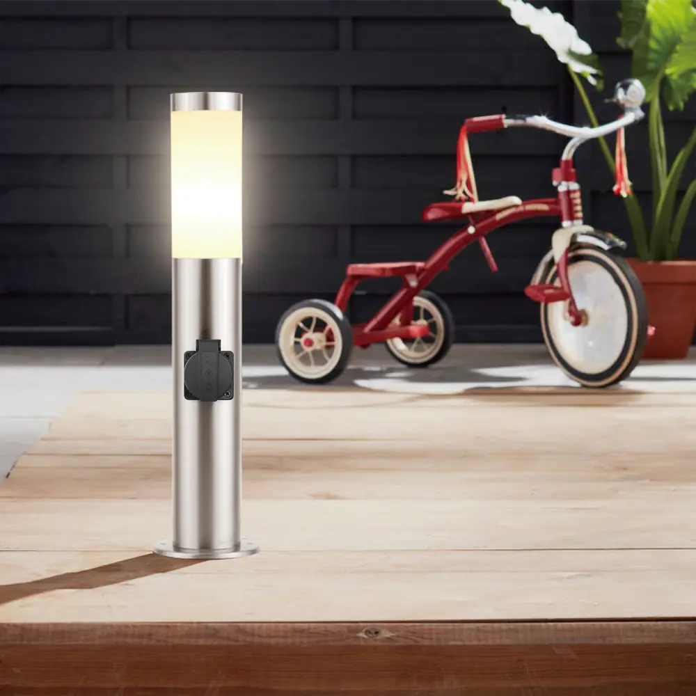 Фото 9 Маленький фонарный столб уличный Kreaforta Begnas 50 см цвет антрацит Фото 9 Маленький фонарный столб уличный Kreaforta Begnas 50 см цвет антрацит