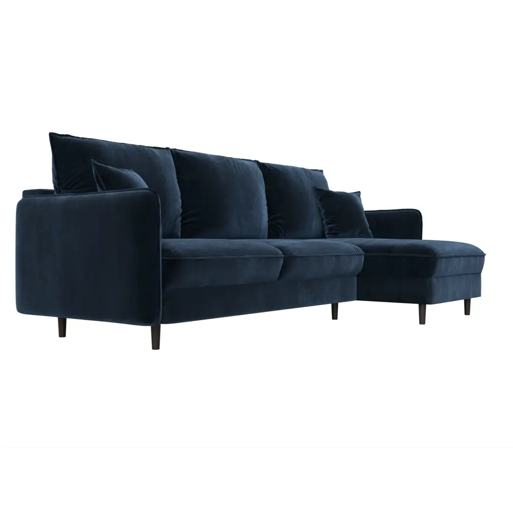 Фото 5 Диван угловой Лига-064 НПБ Лига диванов 129628 248x98x163 см велюр цвет tower 13 синий Фото 5 Диван угловой Лига-064 НПБ Лига диванов 129628 248x98x163 см велюр цвет tower 13 синий